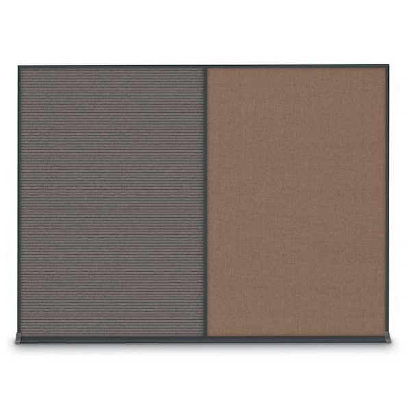 Double Door Radius Corkboard, 60"X36", S